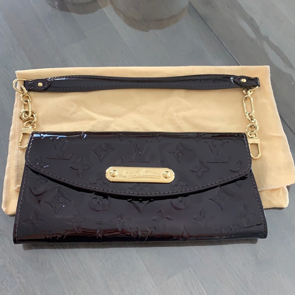 Louis Vuitton wallet on a chain